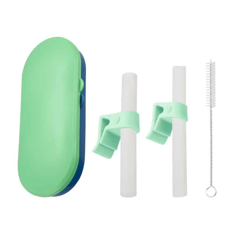 silicone straw set